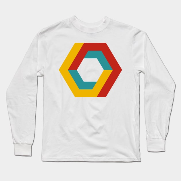 Impossible Shape Long Sleeve T-Shirt by n23tees